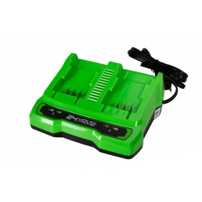 24В Зарядное устройство на 2 аккумулятора