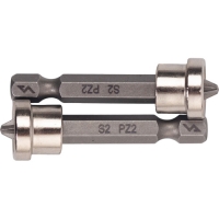 554502 Биты магнитные с ограничителем PZ2 x 50 мм 2 шт. VIRA