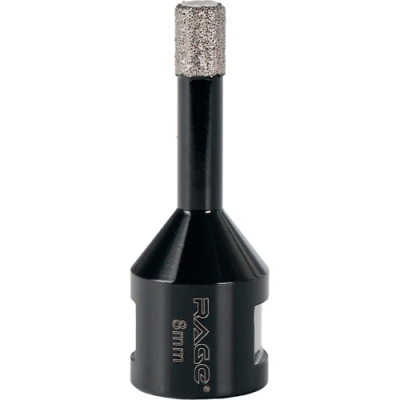 559526 Коронка алмазная для УШМ по керамограниту 8 мм RAGE, арт. 559526