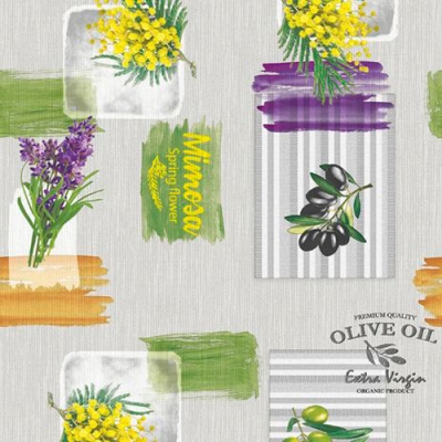 62C Клеенка столовая DEKORAMA (1,4Х20м)