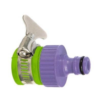 Адаптер пластмассовый 3/4 с внешним хомутом PALISAD арт.65760