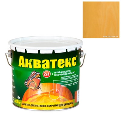 Акватекс- текстурное покрытие ( сосна 9 л) (18139) Акватекс- текстурное покрытие ( сосна 9 л) (18139)
