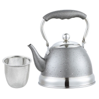 ALPENKOK AK-545 Чайник с ФИЛЬТРОМ из нерж.стали 1л,индукционное капс.дно(12)