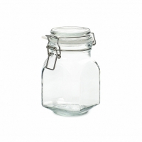 Банка 0.8л с бугельным замком арт.JAR080