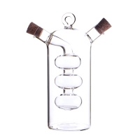 Бутылка для масла двухсекционная 6.5х16.5см 7619