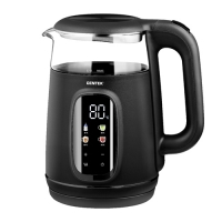 Чайник Centek CT-0052 Black 1,7л 2200Вт 2стенки Стекло LED-дисплей t:40/80/90/100 С Сенсор Подогрев Чайник Centek CT-0052 Black 1,7л 2200Вт 2стенки Стекло LED-дисплей t:40/80/90/100 С Сенсор Подогрев