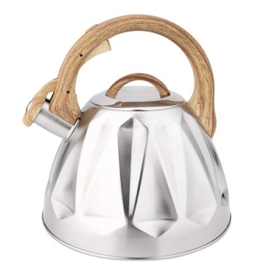 Чайник из нержавеющей стали 3 л со свистком (М-7900) "МАРУСЯ" Чайник из нержавеющей стали 3 л со свистком (М-7900) "МАРУСЯ"