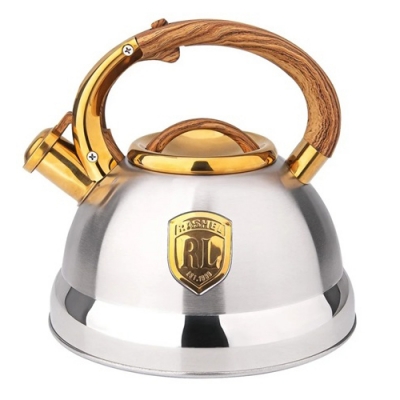 Чайник из нержавеющей стали 3 л со свистком (М-7928) "МАРУСЯ"