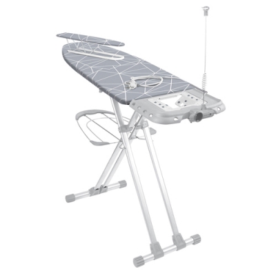 Доска гладильная Nika ВАЛЕНСИЯ 1 с линиями на сером (Металл 1235х460) НВ1/21