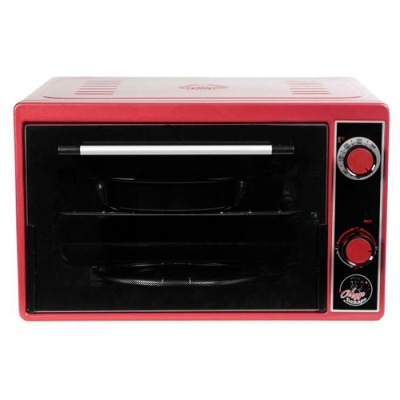 Духовка электрическая Чудо пекарь ЭДБ-0122 (красная, 39 л, терморегулятор)