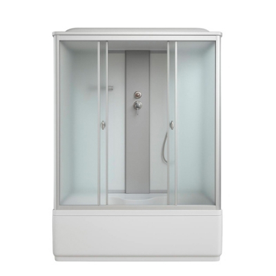 Душ.кабина S-25 (1500x850х2150) мат. стекло,высокий поддон