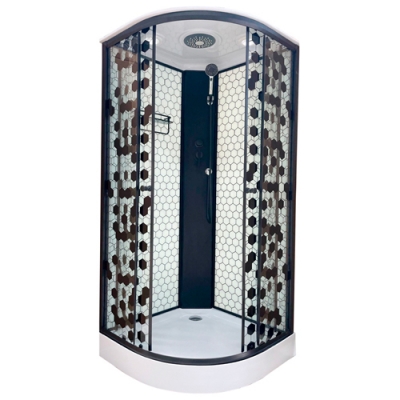 Душевая кабина Дана 63 100*100*215 низкий поддон, СОТЫ (3 места) Душевая кабина Дана 63 100*100*215 низкий поддон, СОТЫ (3 места)