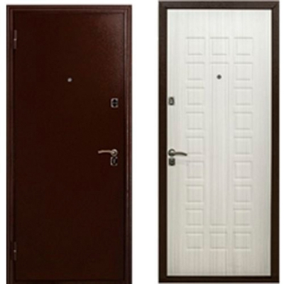 Дверь металлическая 60М (1020 0586) МДФ 870 L