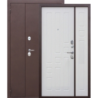 Дверь металлическая Ferroni 7,5 см Гарда Белый Ясень 1200х2050 мм левая