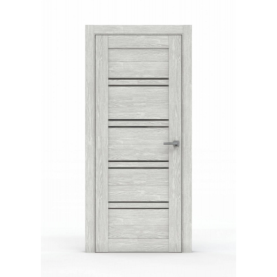Дверное полотно 0655 ЛЧ ЭКШ Ясень Серый 60см
