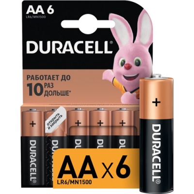 Элемент питания DURACELL BASIC LR6 BL6