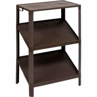 Этажерка для обуви VIKEA compact 3-х ярусная (венге) 785335 "Виолет"