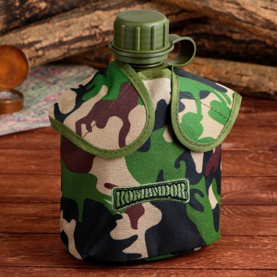 Фляга "Командор", пластик 1 л, камуфляж зеленый арт.9454916 г.Екатеринбург Фляга "Командор", пластик 1 л, камуфляж зеленый арт.9454916 г.Екатеринбург