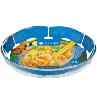 Форма для запекания стекло, 27.6х39.1х6.7 см, 4 л, овальная, Daniks, HSAP40LT (361438) Форма для запекания стекло, 27.6х39.1х6.7 см, 4 л, овальная, Daniks, HSAP40LT (361438)
