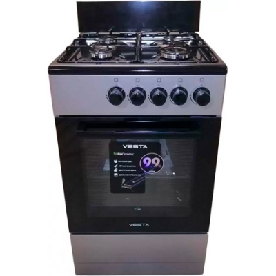 Газовая плита VESTA Bergamo VGG 5021.1 серый