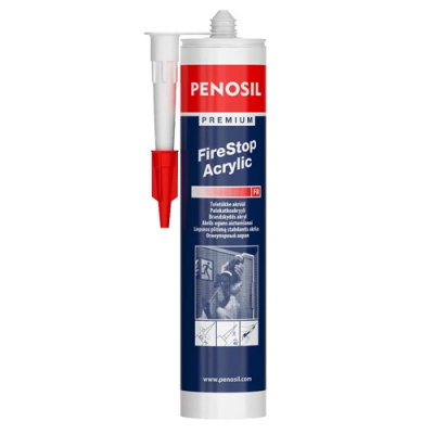 Герметик акриловый огнестойкий Penosil FireStop Acrylic B1 621 белый 280 мл.