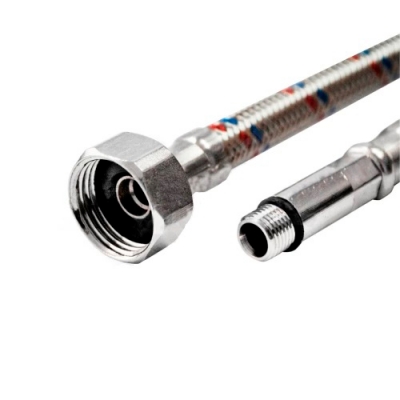 Гибкая подводка для смесителей Valfex М10 х 1/2" 30 см с полимерным покрытием (100)