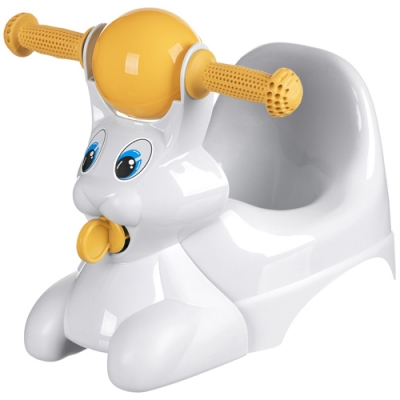 Горшок детский Игрушка Зайчик "Lapsi" 420х290х310мм белый 5004