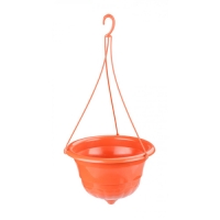 Горшок-Кашпо подвесное "Грация" 4,5л коричневый (уп.17) М7417 г.Октябрьский