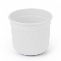 Горшок цв. "Сканди" 5л (с дренажной вставкой) (белый) (уп.12) М9153 г.Октябрьский