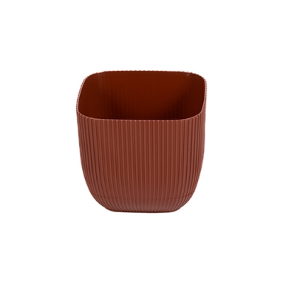 Горшок цветочный "Агава" квадратный 1,8л (коричневый) г.Пятигорск арт.А263 Горшок цветочный "Агава" квадратный 1,8л (коричневый) г.Пятигорск арт.А263