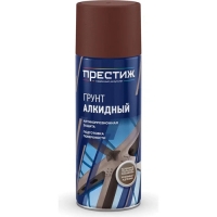 Грунт алкидный универсальный Престиж аэрозольный, красно-коричневый 425 мл.