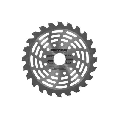 GS-L 160мм x 25.4мм x 1.00мм x 24T SUPER LIGHT нож д/аккум. косы 24 зубьев (40/80 шт. в коробке)