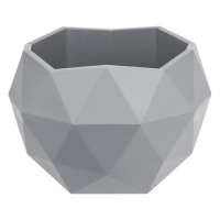 Кашпо Топаз ВМС 2,5л цвет Серый жемчуг арт. КШ-9799