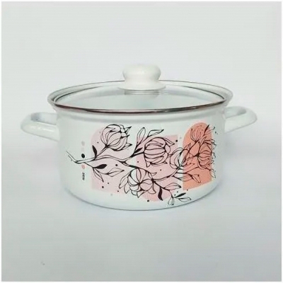 Кастрюля 3л С-15124АП2 ХЛОПОК (г.Лысьва)