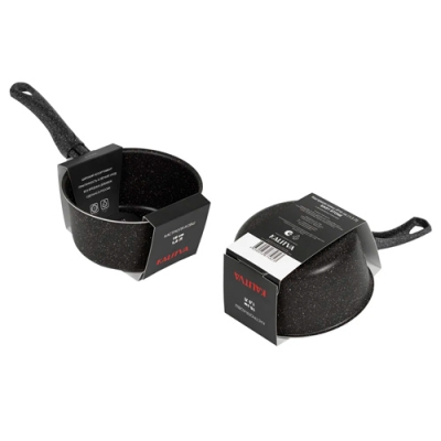 Кастрюля (ковш) 1,5 л., 160 мм, 1 руч., б/кр, а/п. Easy Stone. Алюминий марки А5 арт.6116152