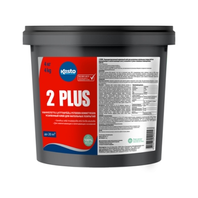 Клей для напольных покрытий Kesto 2 Plus 4кг