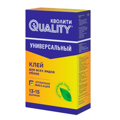 Клей обойный Quality универсальный КАРТОН 450 гр