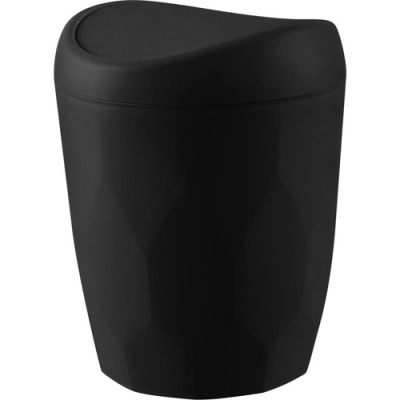 Контейнер для мусора Keeplex Light 1л черный лотос KL5003