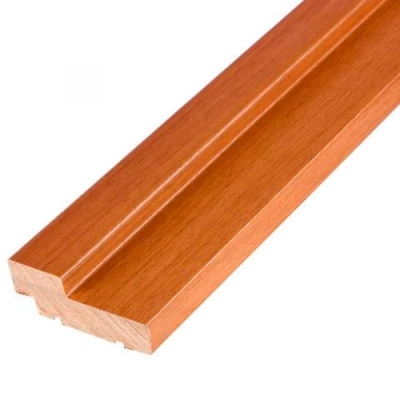 Коробка ПВХ квадр.с пазом70*26*2070 мил.орех с уплотнителем г.Пенза Леском