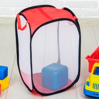 Корзина для игрушек с замком, большая, цвет красный 2523087