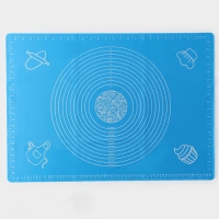 Коврик с разметкой "Эрме" 70x50 см, цвет синий арт.3624936 г.Екатеринбург