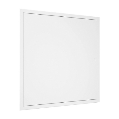 L4040N, Люк ревизионный LN фланец 400х400 нажимной 427х427 пластик EVECS