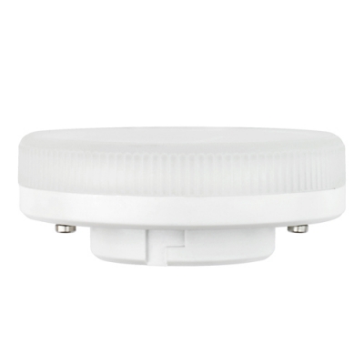 Лампа светодиодная, матовая. Серия Norma. Дневной белый свет (6500K). Картон. ТМ VolpeLED-GX53-12W/6