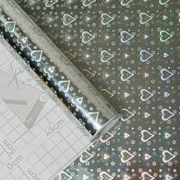 LB-036 (серебр.) Axelfix Голография 45х8м