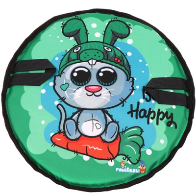 Ледянка круг Fani Sani Заяц на морковке диаметр 45см