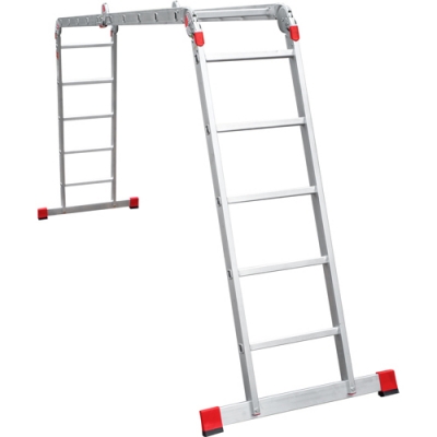 Лестница-трансформер алюмин.Новая Высота NV0320,4*5перекладины,шир.330мм 0320405