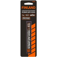 Лезвия для ножа 18мм сегментированные вороненые 5 шт FINLAND 1860