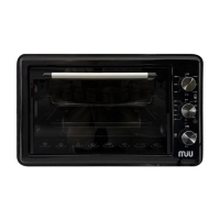 Мини печь MIU МО-40001В (черная)