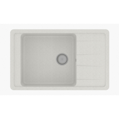 Мойка GranAlliance G-43 (810х500мм) белая с сифоном
