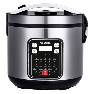 Мультиварка Delta DL-6528 черная 900Вт, 5л, 31 программа Мультиварка Delta DL-6528 черная 900Вт, 5л, 31 программа